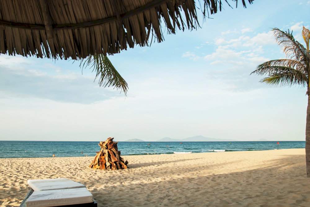 Ha My Beach located along Vietnam’s stunning central coast 